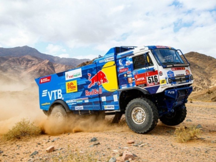 Zespół KAMAZ-master wyposażony w opony Goodyear zwycięzcą Rajdu Dakar 2021